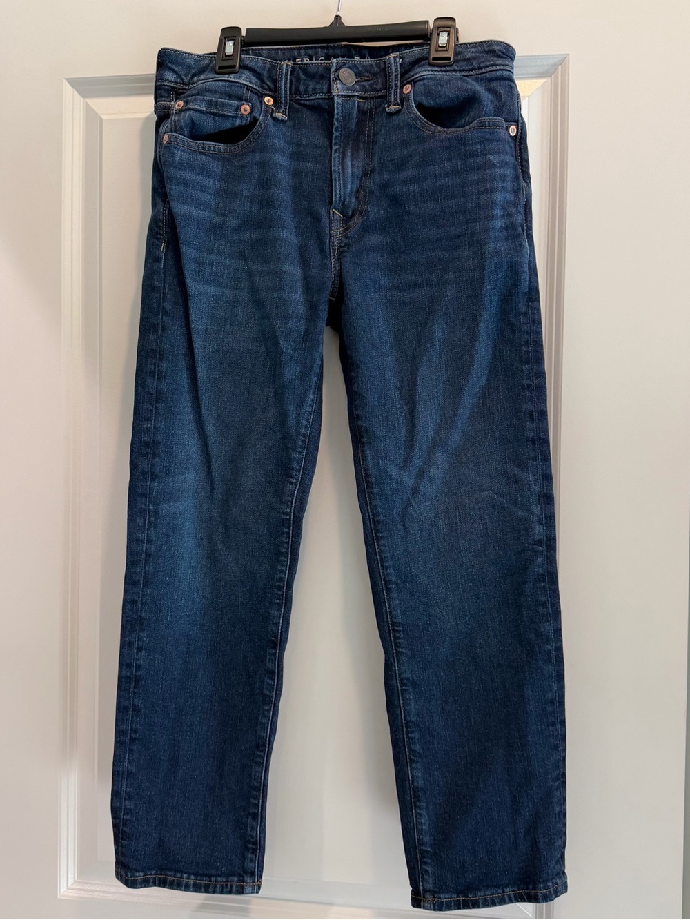 American Eagle Outfitters Indigo Straight-Leg Jeans